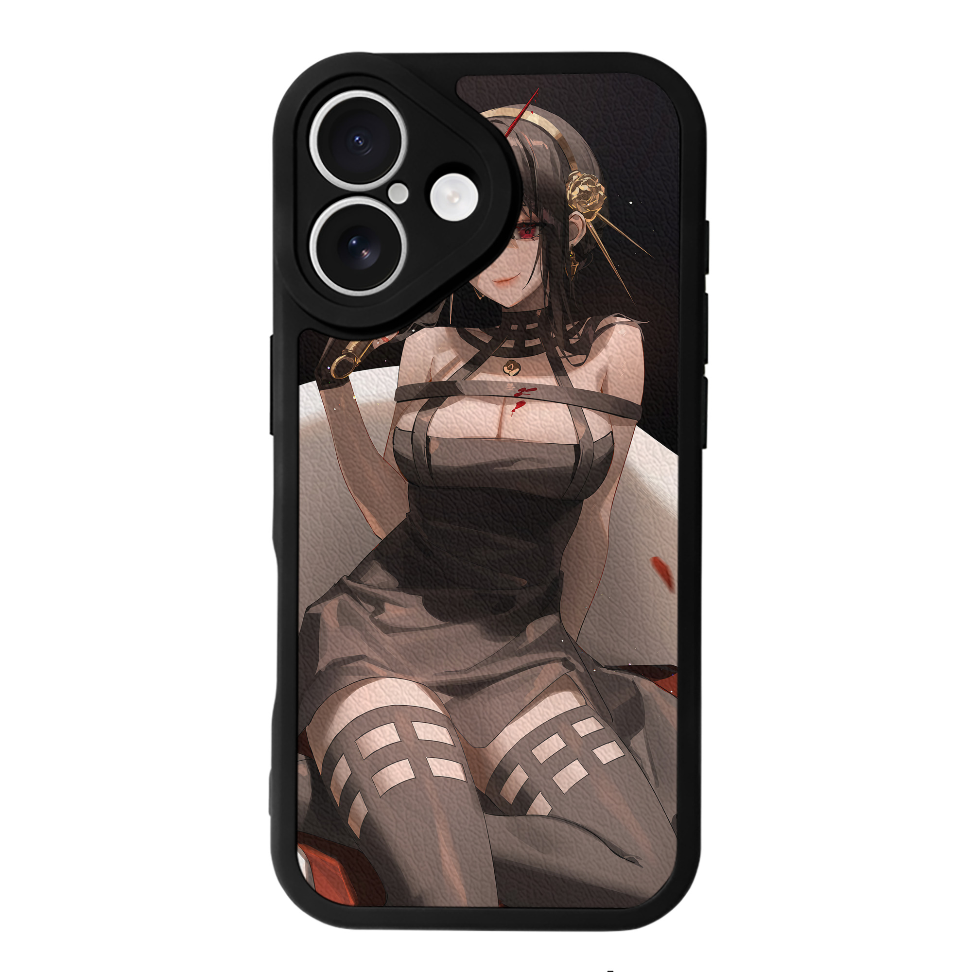 （画像用） SPY×FAMILY间谍家家酒 【iPhone 16シリーズ対応】シリコンスマホケース（レザー調） 材質：シリコン